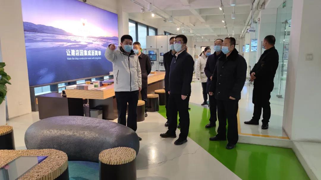 河北省科技廳、市科技局等領導一行到常宏調研指導